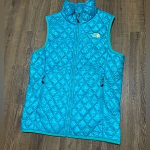 The North Face Thermoball Vest Womens Medium | Blue Ice | Great Condition